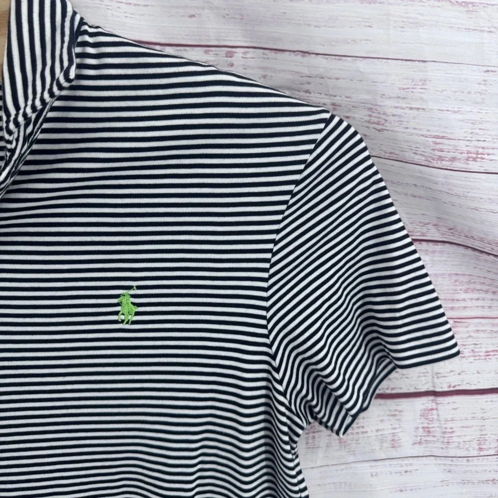Polo Ralph Lauren Polo Shirt Mens Size XL Pima Soft Touch Striped Golf Casual